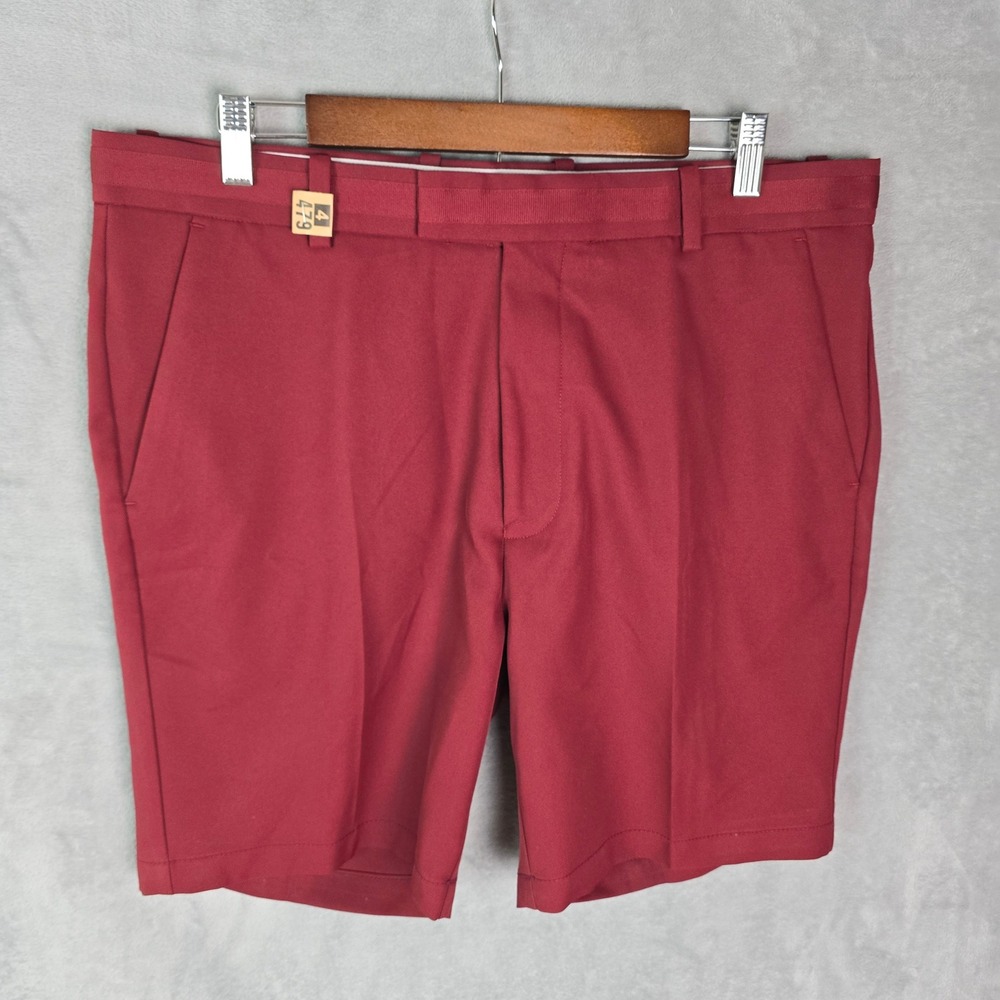 G/FORE Mens Performance Golf Shorts Cabernet Burgundy Size 36 G4MF19B01